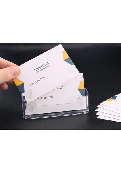 8 Paket Masa Için Kartvizitlik, Akrilik Şeffaf Kartvizit (Yurt Dışından) fiyatları