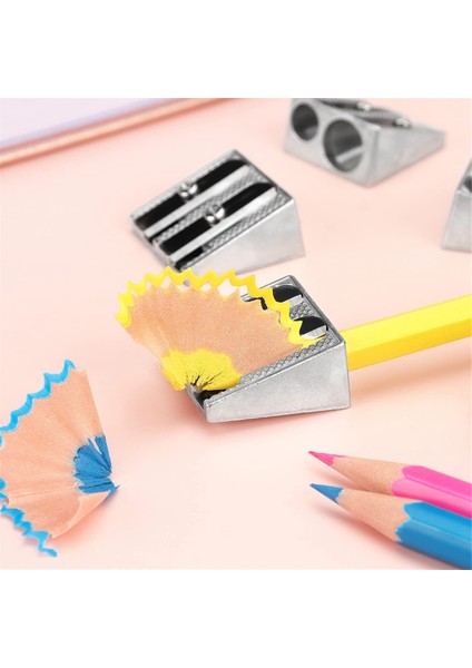 Okullar Için 2 Delikli 24 Paket El Tipi Metal Kalemtıraş (Yurt Dışından) indirimleri