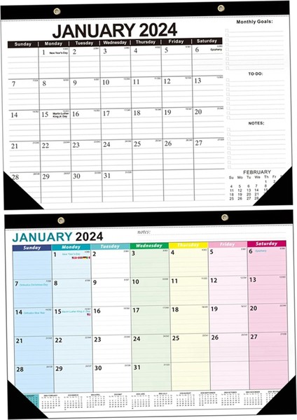 Takvim 2024-2025 18 Aylık Duvar Takvimi Ocak 2024 - Haziran 2025 (Yurt Dışından) modelleri