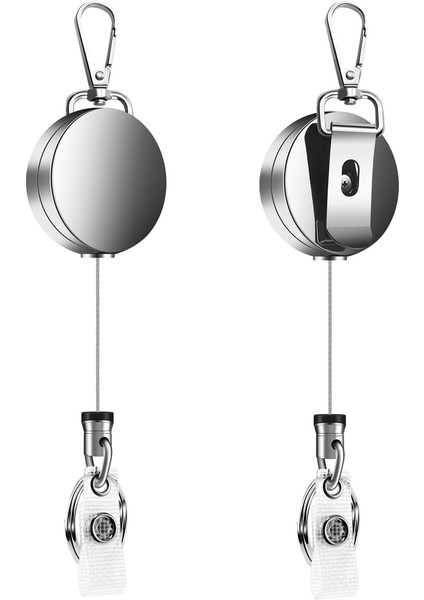 Adet Geri Çekilebilir Çekmeli Anahtarlık Kimlik Rozeti Askısı Isim Etiketi Kart Klipsi (Yurt Dışından) modelleri