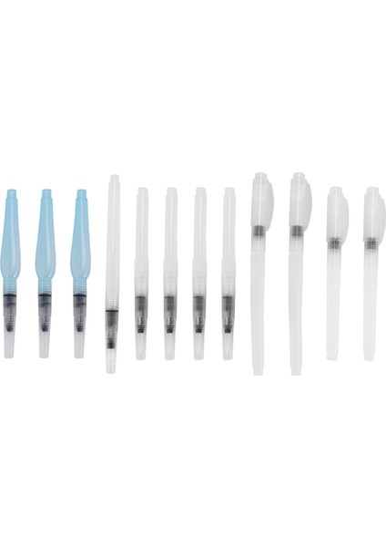 Suluboya Fırça Kalem Seti Fırça Kalemler Öğrenci, Parti, El Sanatları Için (12 Adet) (Yurt Dışından)