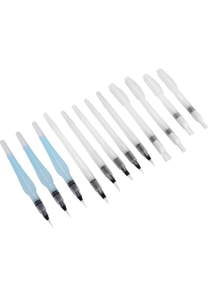 Suluboya Fırça Kalem Seti Fırça Kalemler Öğrenci, Parti, El Sanatları Için (12 Adet) (Yurt Dışından) modelleri