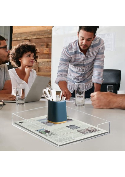 Akrilik Mektup Tepsisi Kağıt Düzenleyici, Masaüstü Düzenleyici Tepsi (Yurt Dışından) fiyatları