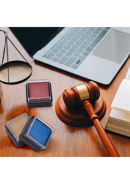 30 Adet Boş Boş Mürekkep Pedi Mürekkepsiz Mini Parmak Izi Sünger Mürekkep Damga Pedi (Yurt Dışından) fırsatları