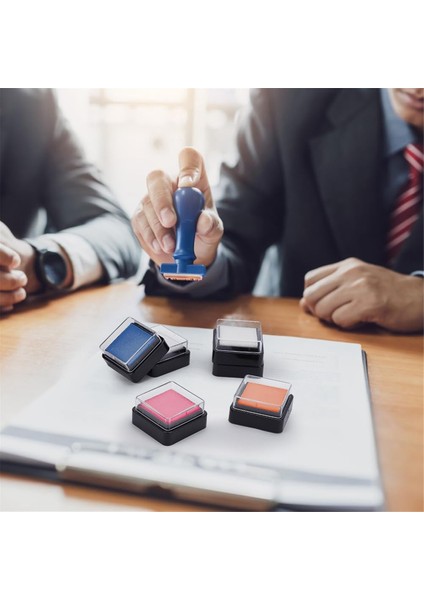 30 Adet Boş Boş Mürekkep Pedi Mürekkepsiz Mini Parmak Izi Sünger Mürekkep Damga Pedi (Yurt Dışından) indirimleri