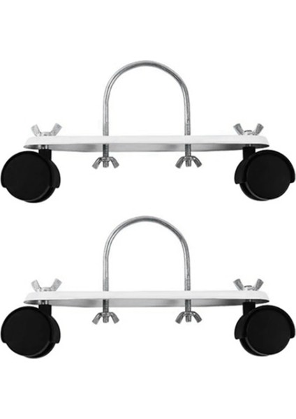 Elektrikli Isıtıcılar Için Mobil Kasnak Braketi, Siyah (Yurt Dışından)