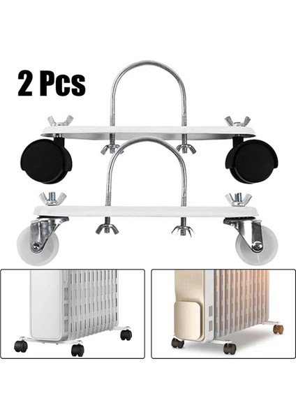 Elektrikli Isıtıcılar Için Mobil Kasnak Braketi, Siyah (Yurt Dışından) modelleri