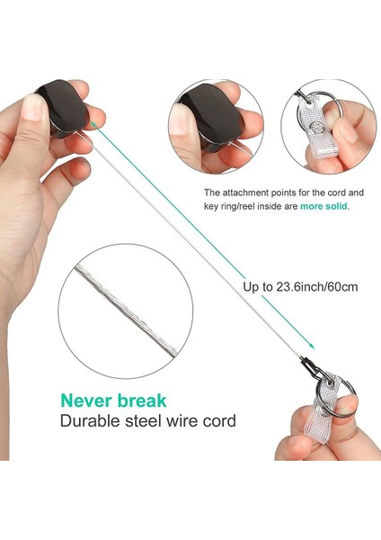 1 Adet Kare Geri Çekilebilir Hemşire Rozet Makarası Klips Rozet Tutucu (Yurt Dışından) modelleri