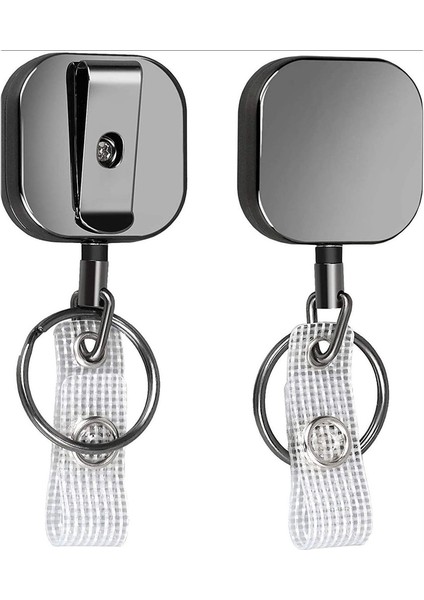 1 Adet Kare Geri Çekilebilir Hemşire Rozet Makarası Klips Rozet Tutucu (Yurt Dışından) fırsatları