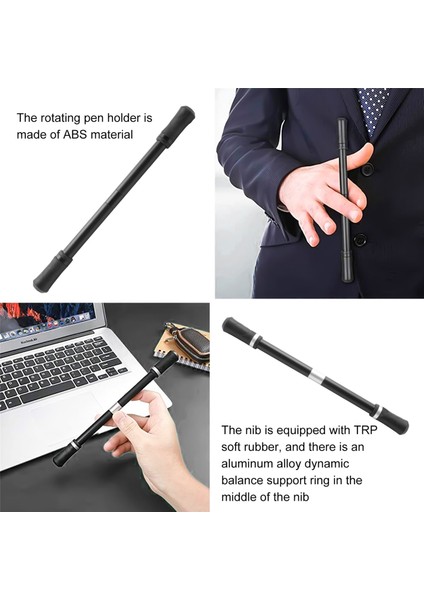 2 Adet Döner Kalem Parmak Kalemi Ağırlıklı Bilyalı Parmak Döndürmeli Kalem (Yurt Dışından) indirimleri