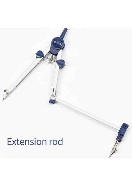 9 Parça Geometri Seti Metal Pusula Geometri Hassas Alet Öğrenci Için (Yurt Dışından) fiyatları