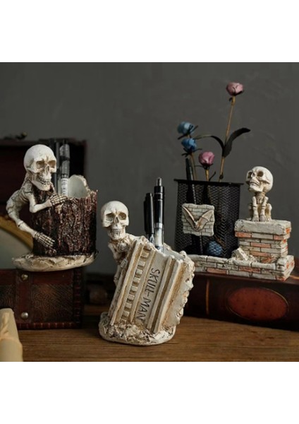 Kalem Kutusu Tutucu Masaüstü Kırtasiye Düzenleyicileri Kalemler Için B (Yurt Dışından) modelleri