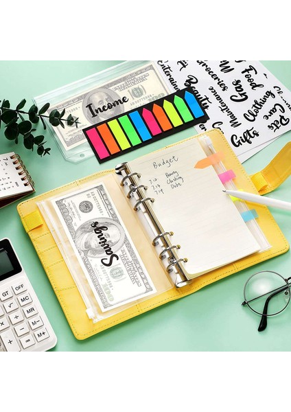 A6 Dosya Cepleri Fermuarlı Dosyalar Nakit Zarf Etiketleri Çıkartmalar (Yurt Dışından) modelleri