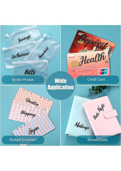 A6 Dosya Cepleri Fermuarlı Dosyalar Nakit Zarf Etiketleri Çıkartmalar (Yurt Dışından) fırsatları