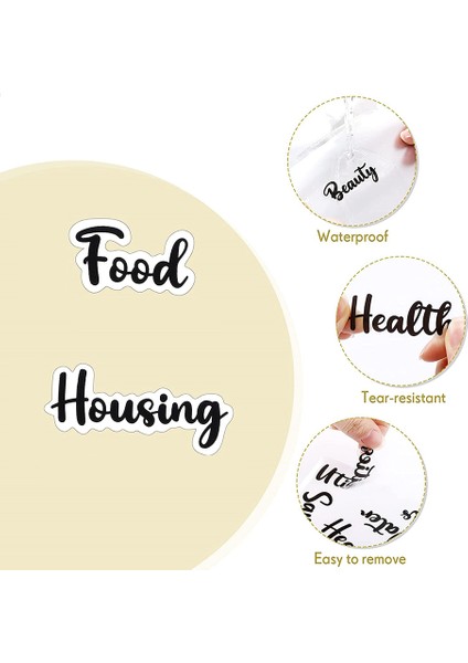 A6 Dosya Cepleri Fermuarlı Dosyalar Nakit Zarf Etiketleri Çıkartmalar (Yurt Dışından) indirimleri