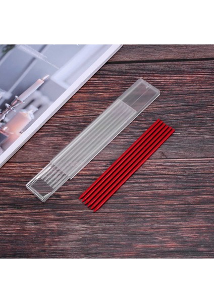 Derin Delik Işaretleyici Işaretleme Aracı, Marangoz Için Kalem Yedekleri, Kırmızı (Yurt Dışından) indirimleri