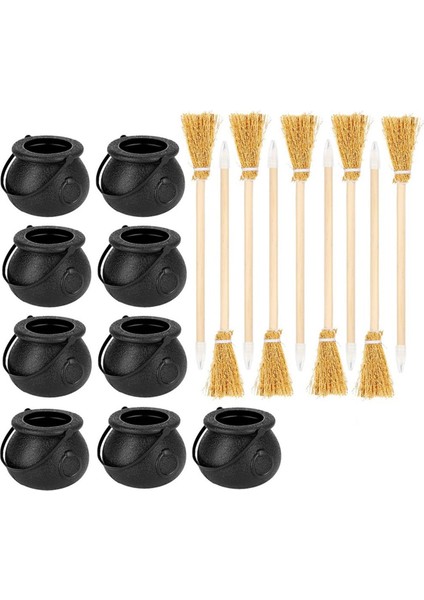 Cadılar Bayramı Için Cadı Süpürgesi Kalemleri ve Kazanı Süpürge Tükenmez Kalem (Yurt Dışından) fırsatları