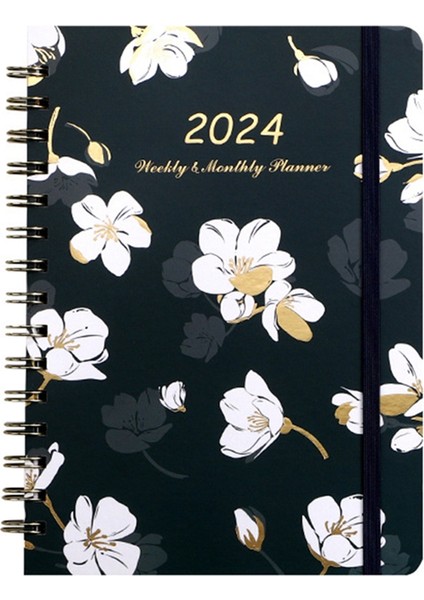 2024 Sekmeli Planlayıcı, Ocak - Aralık 2024, Planner Weekly, 15,5X21,5 cm A (Yurt Dışından)