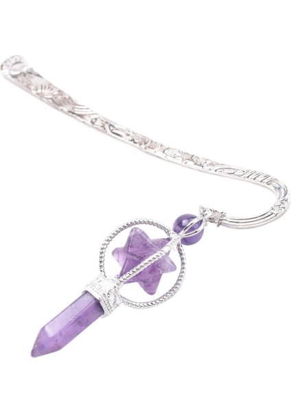 Mor Kristal Kolye Kitap Ayracı Kadınlar Öğretmenler Okuyucular Için Hediyeler (Yurt Dışından) fiyatları