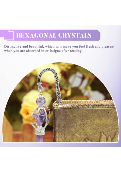 Mor Kristal Kolye Kitap Ayracı Kadınlar Öğretmenler Okuyucular Için Hediyeler (Yurt Dışından) indirimleri