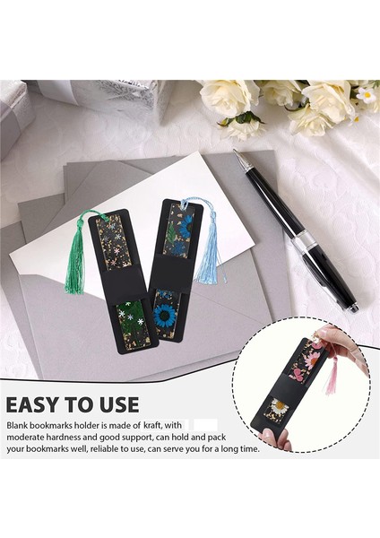 50 Adet Reçine Ayraç Tutucu 5,9 x 1,8 Inç Kraft Ayraç Kovanları (Yurt Dışından) fiyatları