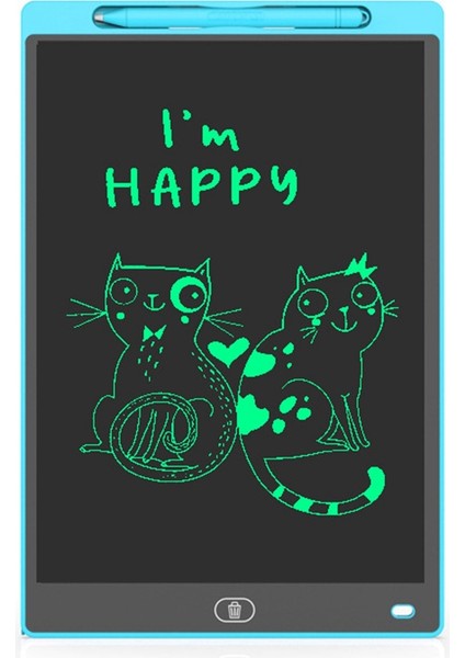 Çocuk Oyuncaklarına Uygun 12 Inç LCD Çizim Tahtası, (Monokrom) E (Yurt Dışından)