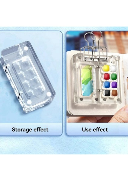 Taşınabilir Palet, Boya Paleti, Mini Suluboya Eskiz Defteri, Cb (Yurt Dışından) fırsatları