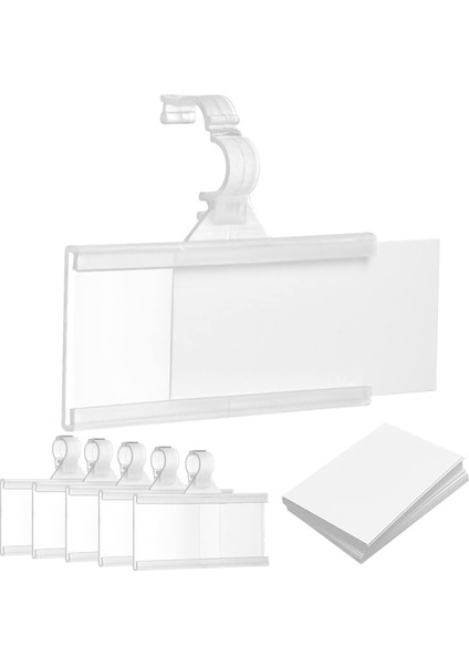 Süpermarket Sepet Raf Askılı Etiket Kanca Etiketi Kart Tutucu (Yurt Dışından)