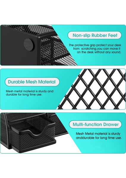 Masaüstü Düzenleyici, 6 Bölmeli Kalemlik ve Düzenleyici (Yurt Dışından) modelleri