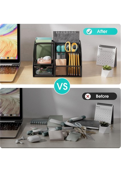 Masaüstü Düzenleyici, 6 Bölmeli Kalemlik ve Düzenleyici (Yurt Dışından) fırsatları