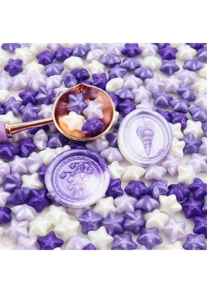 Karışık Renkli Mum Çekirdekleri Yıldız Mühürlü Mum Çekirdekleri, Gösterildiği Gibi (Yurt Dışından) fiyatları