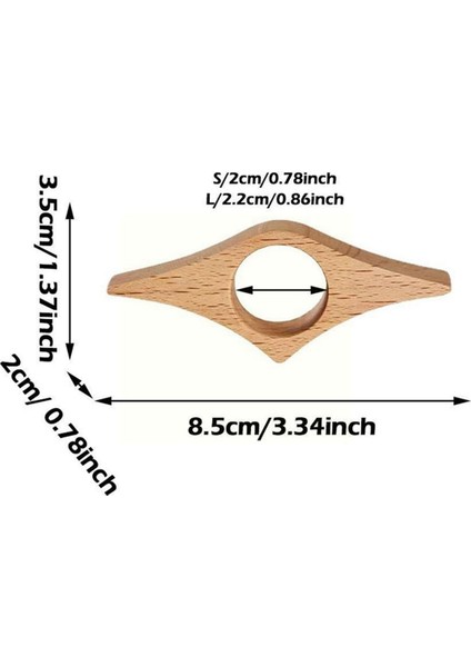 2 Adet Ahşap Başparmak Ayracı, B (Yurt Dışından) indirimleri