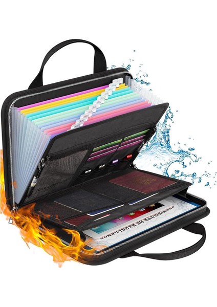 Dosya Düzenleyici, Su Geçirmez Yangına Dayanıklı 14.6X10.2IN Dosya Düzenleyici (Yurt Dışından)
