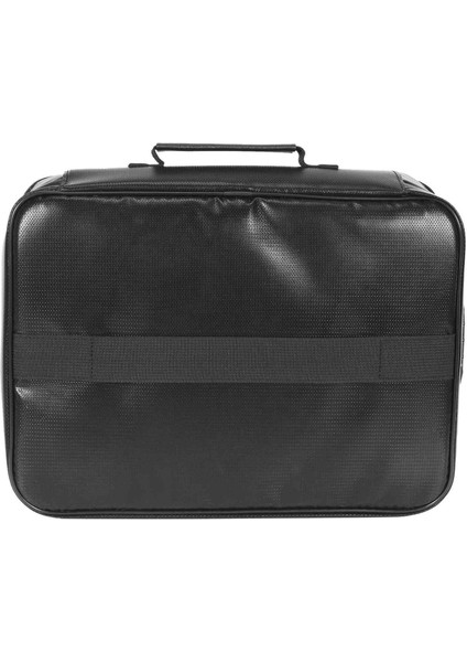 Kilitli Belge Çantası, Fermuarlı 3 Katmanlı Yangına Dayanıklı, Dizüstü Bilgisayarlar Için, B (Yurt Dışından)