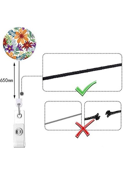 3 Adet Rozet Makaraları Timsah Klipsli Rozet Tutucu Kimlik Isim Etiketi Tutucuları (Yurt Dışından) indirimleri