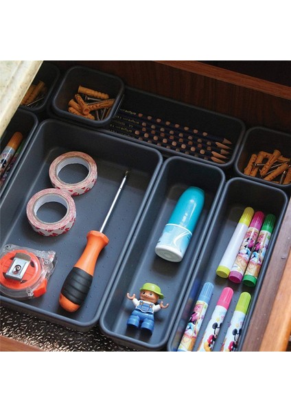 24 Parça Masa Çekmece Düzenleyici Alet Kutusu Ofis Organizasyonu, Ofis Için (Yurt Dışından) indirimleri