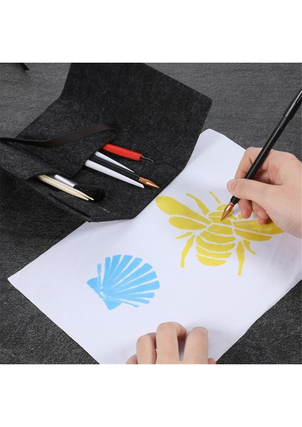 9 Parçalı S Çizik Sanat Aleti, Çizik Boyama Alet Seti, Alet Takımı, (Yurt Dışından) indirimleri