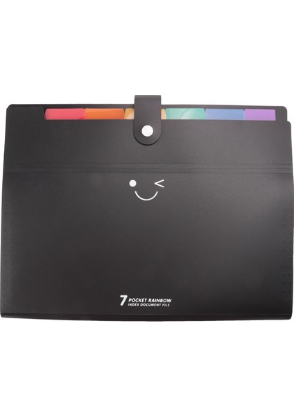 Genişleyen Dosya Klasörleri 7 Cepli A4 Plastik Dosya Klasörü Düzenleyici (Yurt Dışından)