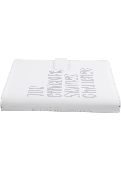 100 Zarf Mücadelesi Klasörü, Paradan Tasarruf Etmenin Kolay ve Eğlenceli Yolu (Beyaz) (Yurt Dışından)