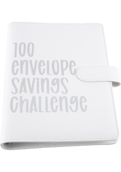 100 Zarf Mücadelesi Klasörü, Paradan Tasarruf Etmenin Kolay ve Eğlenceli Yolu (Beyaz) (Yurt Dışından) fiyatları