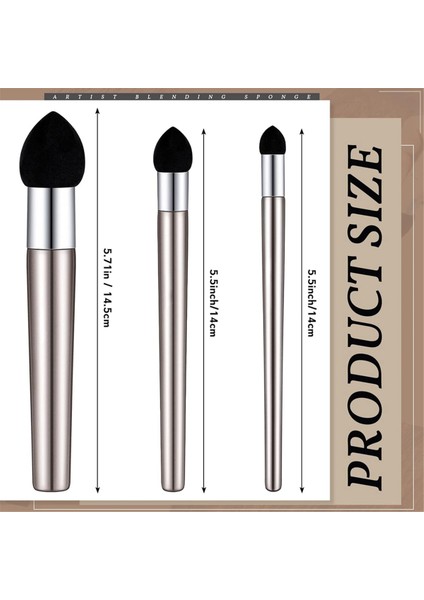 6 Parçalı Sanatçı Karıştırma Sünger Kalem Çizim Düzeltme Taslak Aracı, 3 Boyut (Yurt Dışından) fiyatları