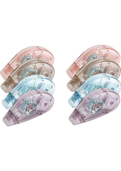 8 Paket Yapışkanlı Scrapbook Tutkal Bant Rulosu (8mm x 210FT) (Yurt Dışından)
