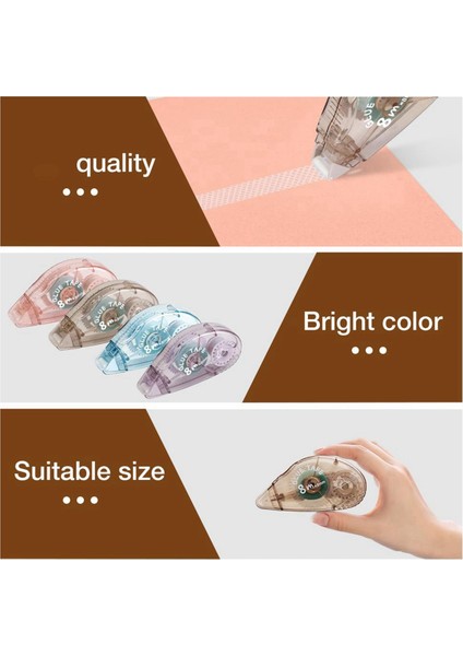 8 Paket Yapışkanlı Scrapbook Tutkal Bant Rulosu (8mm x 210FT) (Yurt Dışından) indirimleri