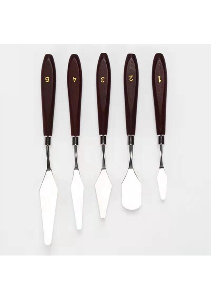 5 Adet Yağlı Boya Bıçağı, Renk Karıştırma Için Yağlı Akrilik Boya Araçları (Yurt Dışından) fiyatları