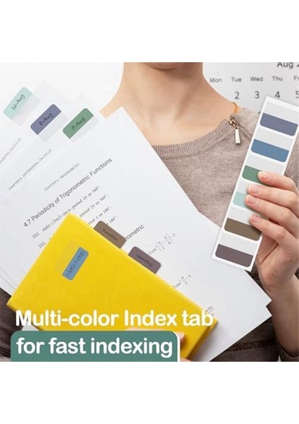 Yapışkanlı Dizin Kendinden Yapışkanlı Kitap Sekmeleri 1.8x1.1 Inç Defterler Içinfiles (Yurt Dışından) fırsatları