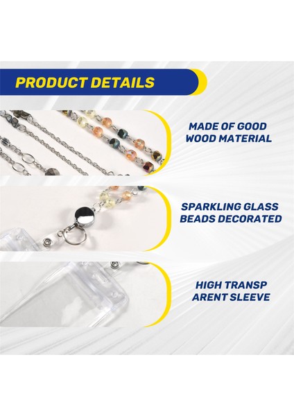 Kadınlar Için Isim Kartı Kimlik Tutuculu 3 Adet Rozet Makaralı Boyun Askısı (Yurt Dışından) indirimleri