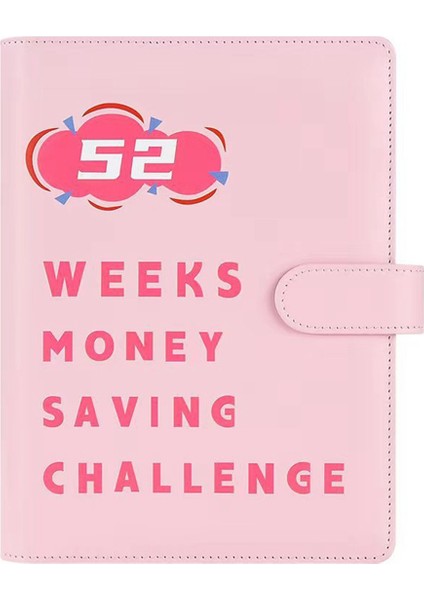 Para Mücadelesi Zarflı Klasör Depolama Bütçeleme Klasörü Pembe (Yurt Dışından)