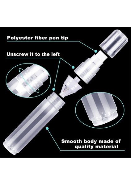 16 Adet Yeniden Doldurulabilir Akrilik Boya Kalemleri 3 mm 6 mm 15 mm (Yurt Dışından) modelleri