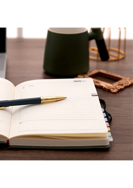 2024 Planlayıcı 365 Gün Kapak Günlük Haftalık Program Defteri Kahverengi (Yurt Dışından) fırsatları