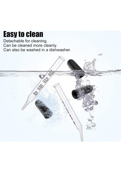 2 Adet 1ml Damlalık, Ölçüm Damlalıklı Cam Pipet (Yurt Dışından) indirimleri